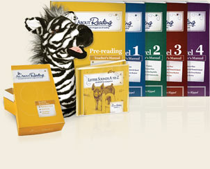 All About Reading, pre-reading and levels 1, 2, 3, and 4